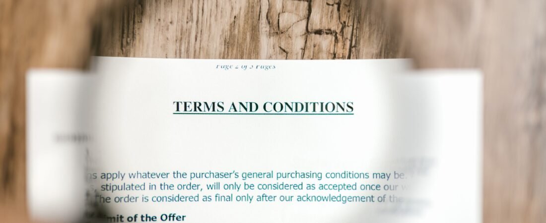 That “Terms and Conditions” You Never Read