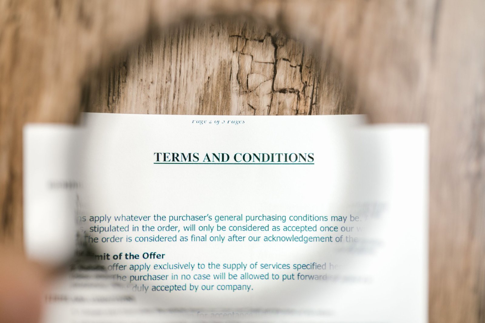 That “Terms and Conditions” You Never Read